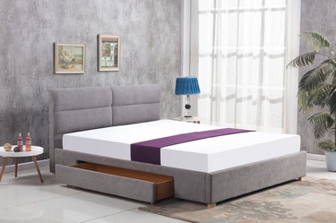 Кровать Halmar Merida, 160 x 200 cm, фиолетовый, с решеткой