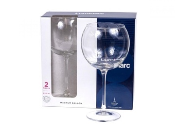 Veiniklaaside komplekt Luminarc Magnum Ballon, klaas, 0.65 l, 2 tk
