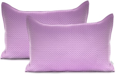 AmeliaHome Carmen Pillowcase Lilac 50x70 2pcs