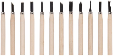 Kreator KRT461002 Mini Wood Chisel Set 12pcs