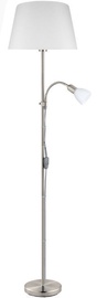 Eglo Conesa 95686 Floor Lamp 60W E27/40W E14 Nickel