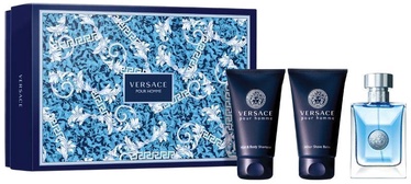 Versace Pour Homme 50ml EDT + 50ml Shower Gel + 50ml Aftershave Balm