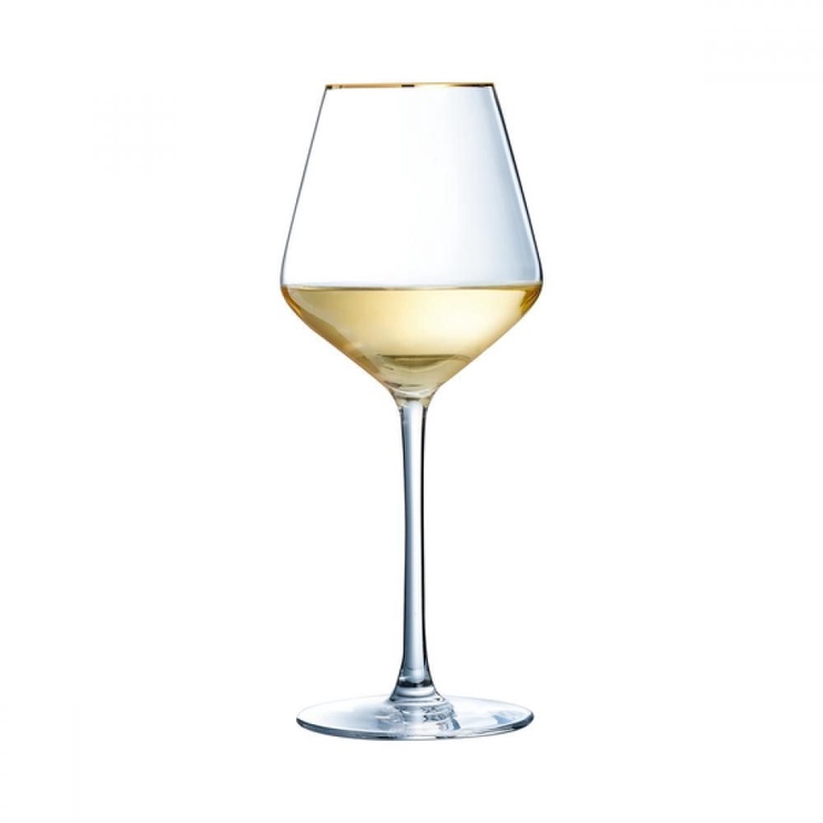 Veiniklaaside komplekt, kristall, 0.38 l, 4 tk
