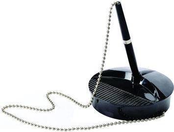 Fellowes Pen With Heavy Base Black 9821502