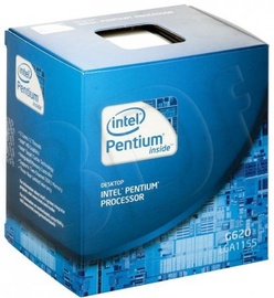 Procesors G620 Intel Pentium G620 2.60Ghz 3MB Tray, 2.60GHz, LGA 1155, 3MB