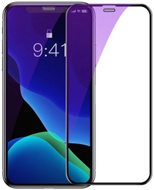 Baseus 2x Full-Screen Curved Anti-Blue Light Screen Protector For Apple iPhone 11 Pro Max/XS Max Black