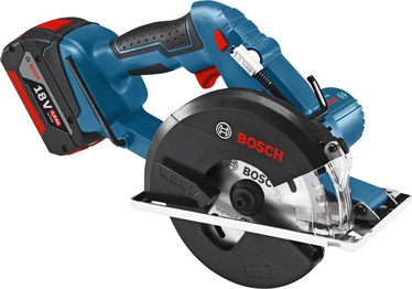 Bosch GKM 18 V-Li Cordless Circular Saw with 2 Batteries