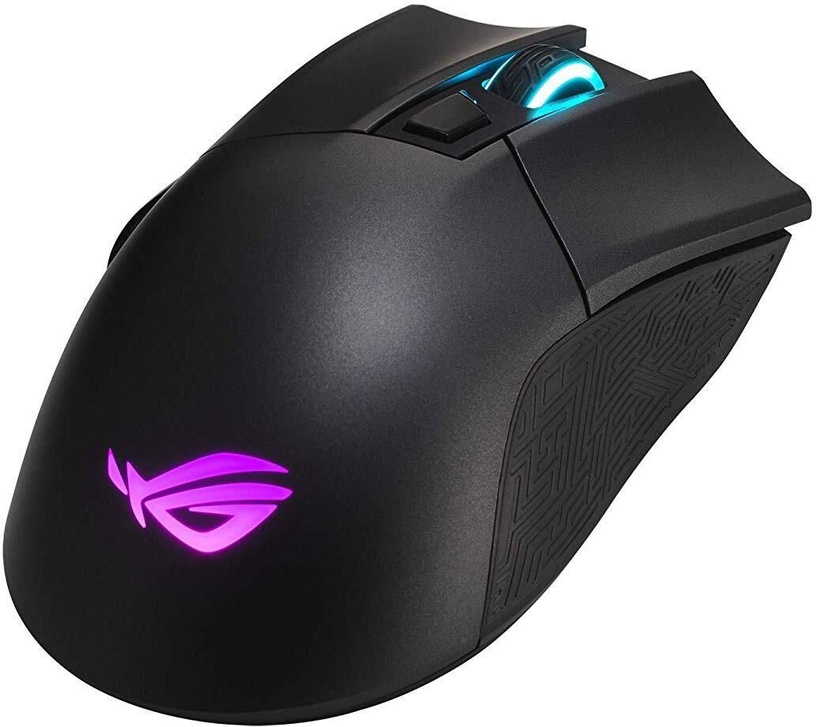 Žaidimų pelė Asus ROG Gladius II, juoda