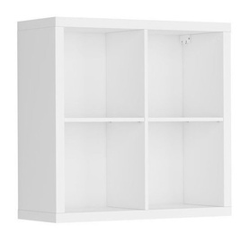 Black Red White Nepo Bookshelf White
