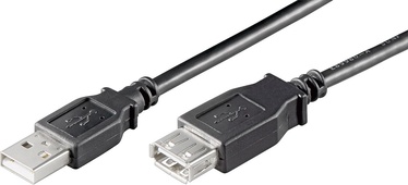 Goobay USB 2.0 Hi-Speed Extension Cable 3 m Black 93600