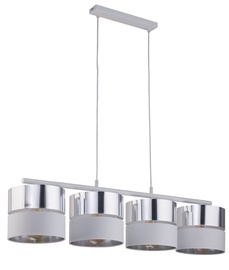 Lampa TK Lighting Hilton Silver, karināms, 60 W, E27