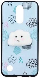 Mocco 4D Cloud Back Case For Samsung Galaxy A5 A520 Blue
