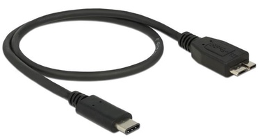 Delock Cable USB 3.1 / USB 3.1 Black 0.5m