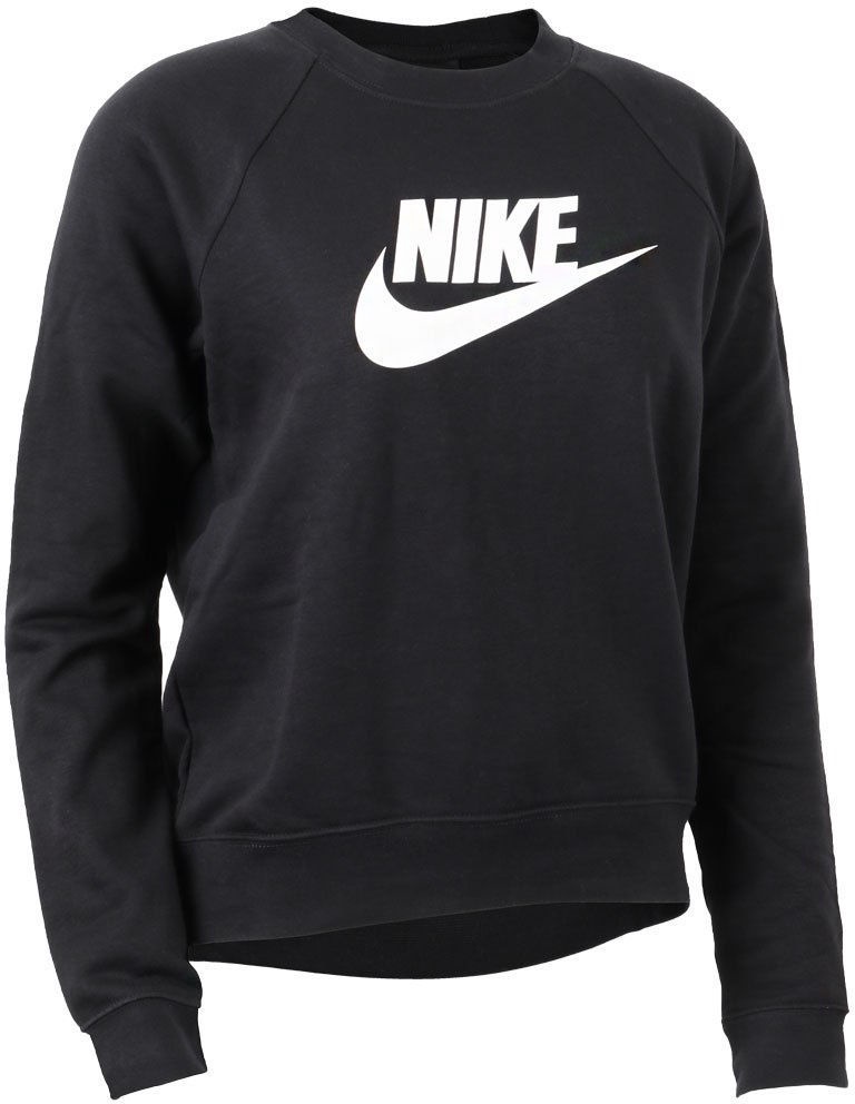 nike black essentials crewneck sweatshirt