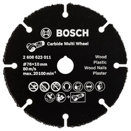 Griezējdisks Bosch, 76x10x1mm