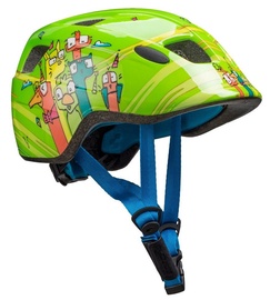 Cube Helmet Pebble Green Friends S