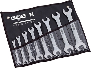 Kreator KRT500010 DBL Opened Spanner Set 8pcs
