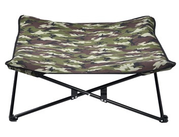 Кровать для животных VLX Pet Stretcher Army Print, зеленый, 800x800 мм