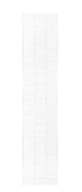 PLAUKTS REŽĢU ITI0289 1815X494MM BALTS (FUTURA)
