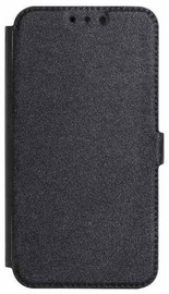 Mocco Shine Book Case For Huawei Y7/Y7 Prime 2018 Black