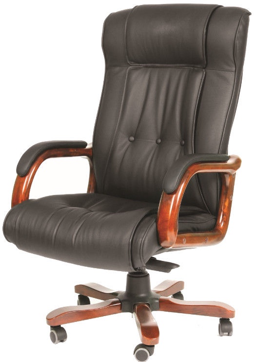 Офисный стул Chairman Executive 653, 5.2 x 66 x 112 - 118 см, черный