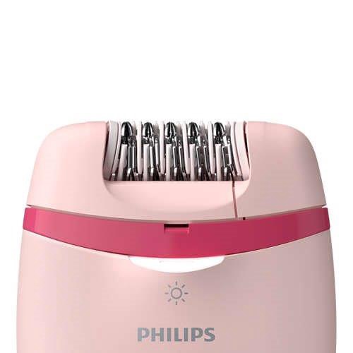 Epilaator Philips Satinelle Essential BRE285/00, valge/roosa