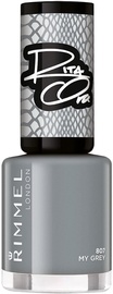 Nagu laka Rimmel London My Grey, 8 ml