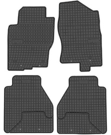 Резиновый автомобильный коврик Frogum Nissan Navara/Pathfinder 2010, 4 шт.