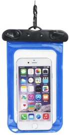 TakeMe Universal Waterproof Slim Case For Mobile Devices 6'' Blue