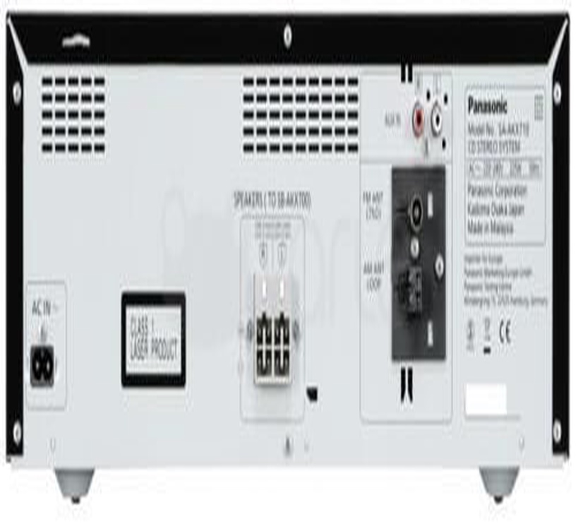 Muusikakeskus Panasonic SC-AKX710E-K, 1800 W