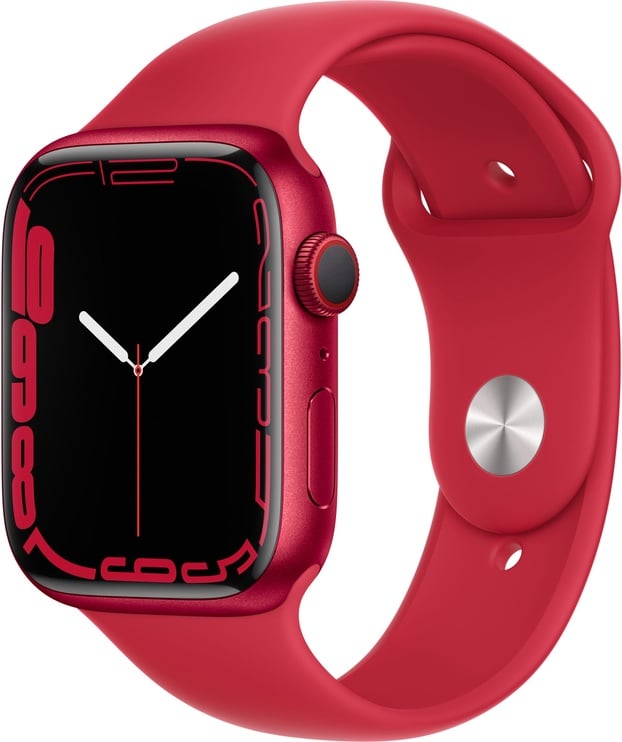 Nutikell Apple Watch 7 GPS + Cellular 45mm, punane
