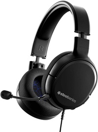 Spēļu austiņas Steelseries Arctis 1, melna