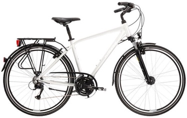 Velosipēds tūristu Kross Trans 4.0, 28 ", M rāmis, balta