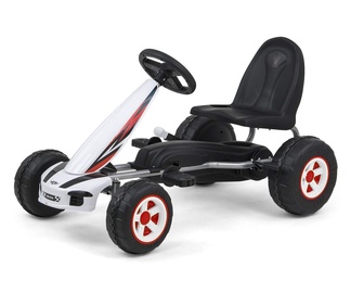 Milly Mally Viper Pedal Go-Kart White