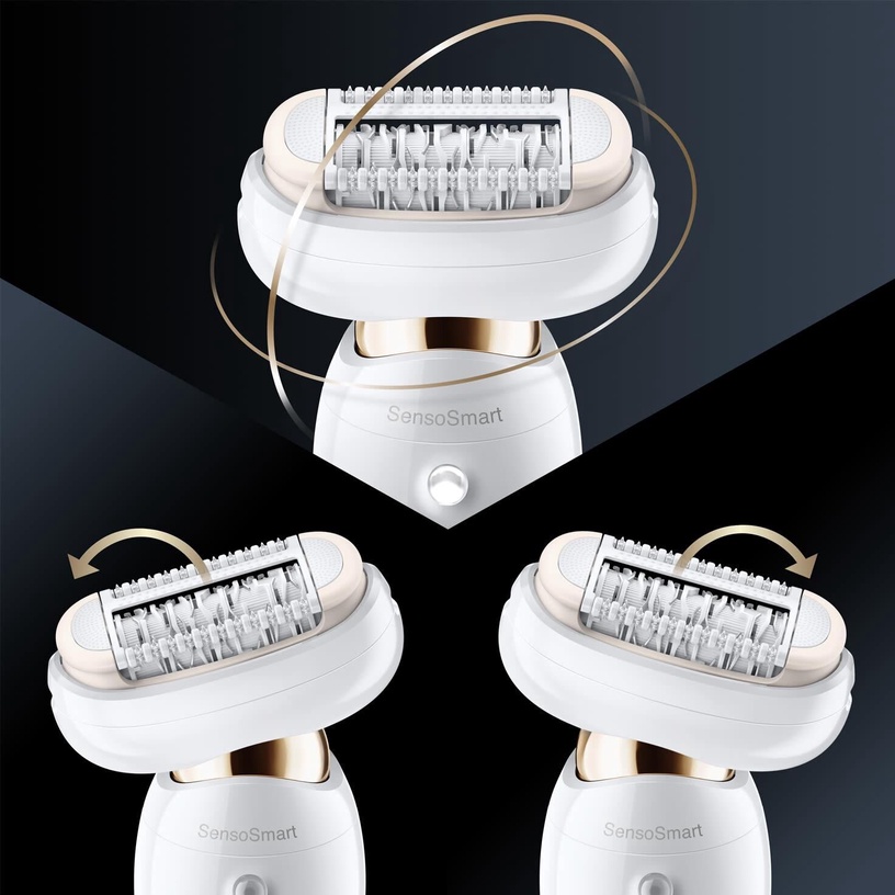 Epilaator Braun Silk-epil 9 Flex SES9100, kuldne/valge