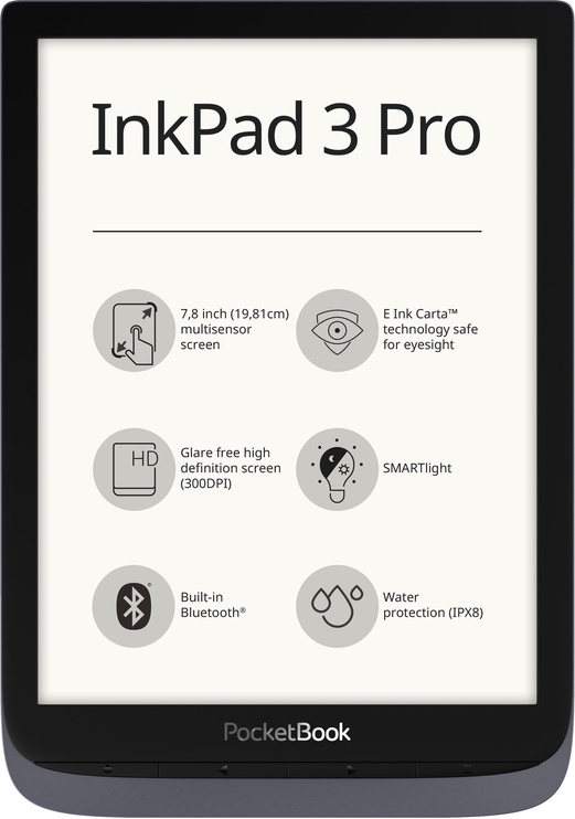 Электронная книга Pocketbook InkPad 3 Pro, 16 ГБ