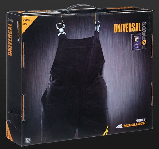 Darba bikses McCulloch Universal, melna, 52 izmērs