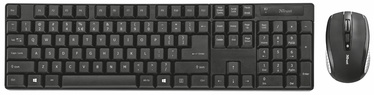 Клавиатура Trust Ximo EN, черный, беспроводная