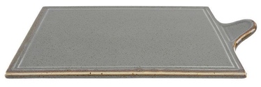Porland Seasons Cheese Serving Plate 30x18.1cm Dark Grey
