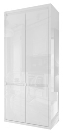 Skapis Tuckano Glance White, 91x50x196 cm