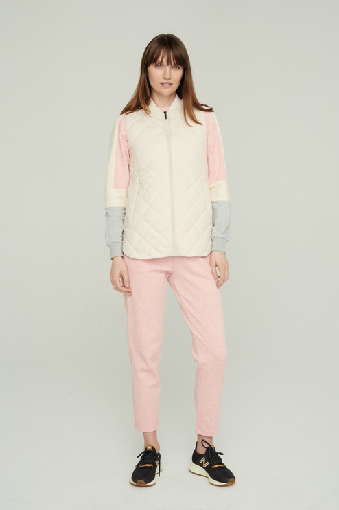 Sporta veste Audimas, balta, S