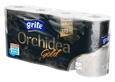 Tualetipaber Grite Orchidea Gold 8tk
