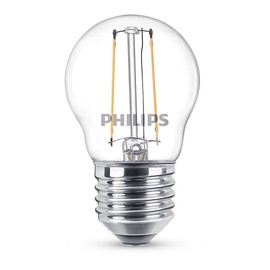 Spuldze led Philips P45, 2W, E27, 2700K, 250lm