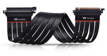 Удлинитель Thermaltake AC-059-CO1OTN-C1, черный, 0.06 м