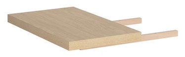 Black Red White Vario Modern Expanding Table 40x80cm Oak