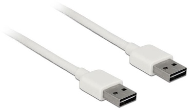 Delock Reversible Cable USB to USB White 1m