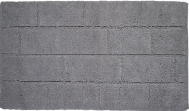 Vonios grindų kilimėlis Saniplast Wall Perla, pilkas, 100 cm x 55 cm