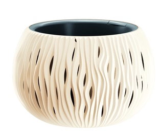 Lillepott Prosperplast Sandy Bowl DSK290-CY728, beež