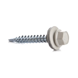 Isekeermestavad kruvid HausHalt Self Screw EPDM RAL9010 4.8x35mm 10pcs