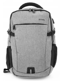 Accura Lucas 15.6 Laptop Backpack Grey